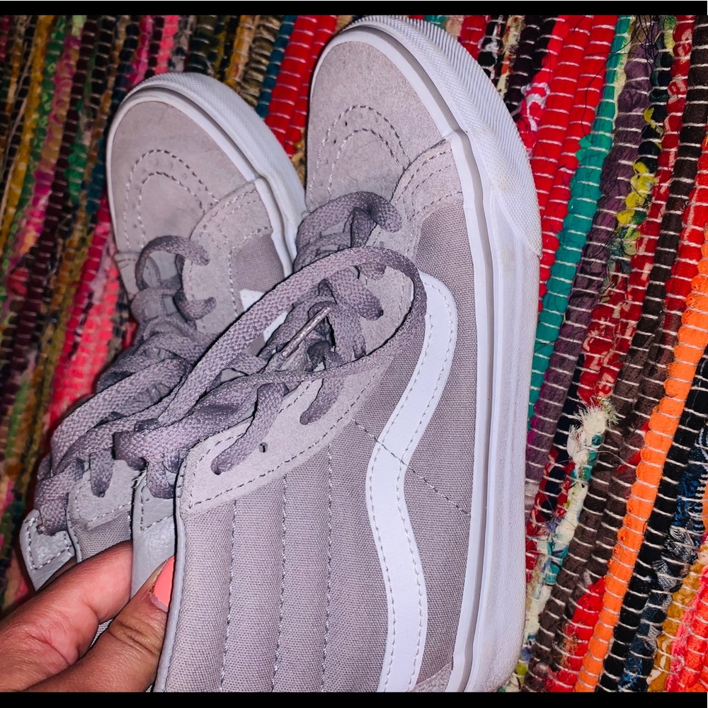 Grey vans